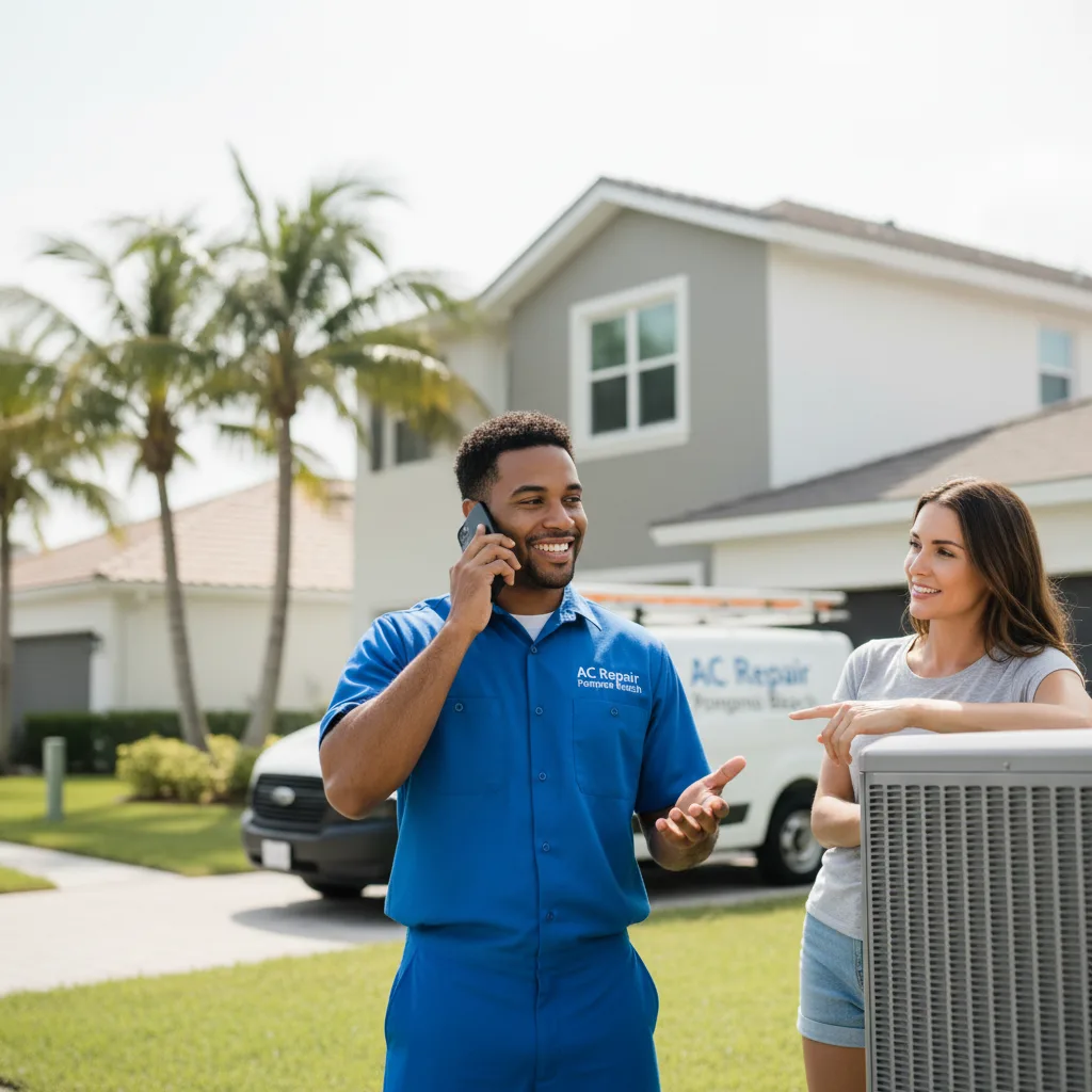 AC Repair Pompano Beach customer support in Walland